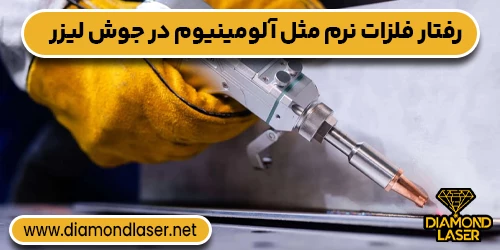 رفتار فلزات نرم مثل آلومینیوم در جوش لیزر