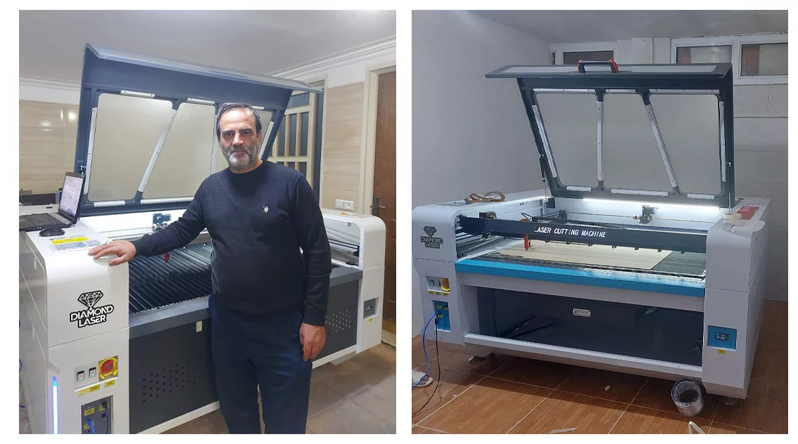مشتریان دستگاه برش لیزر